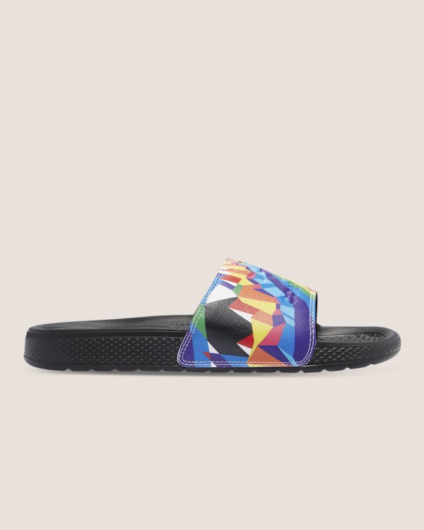 Converse All Star Pride Slide Blå Sko Danmark - Converse Lave Sneakers Dame - 72819WNIL